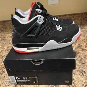 Jordan Retro 4 Bred Sz. 6y